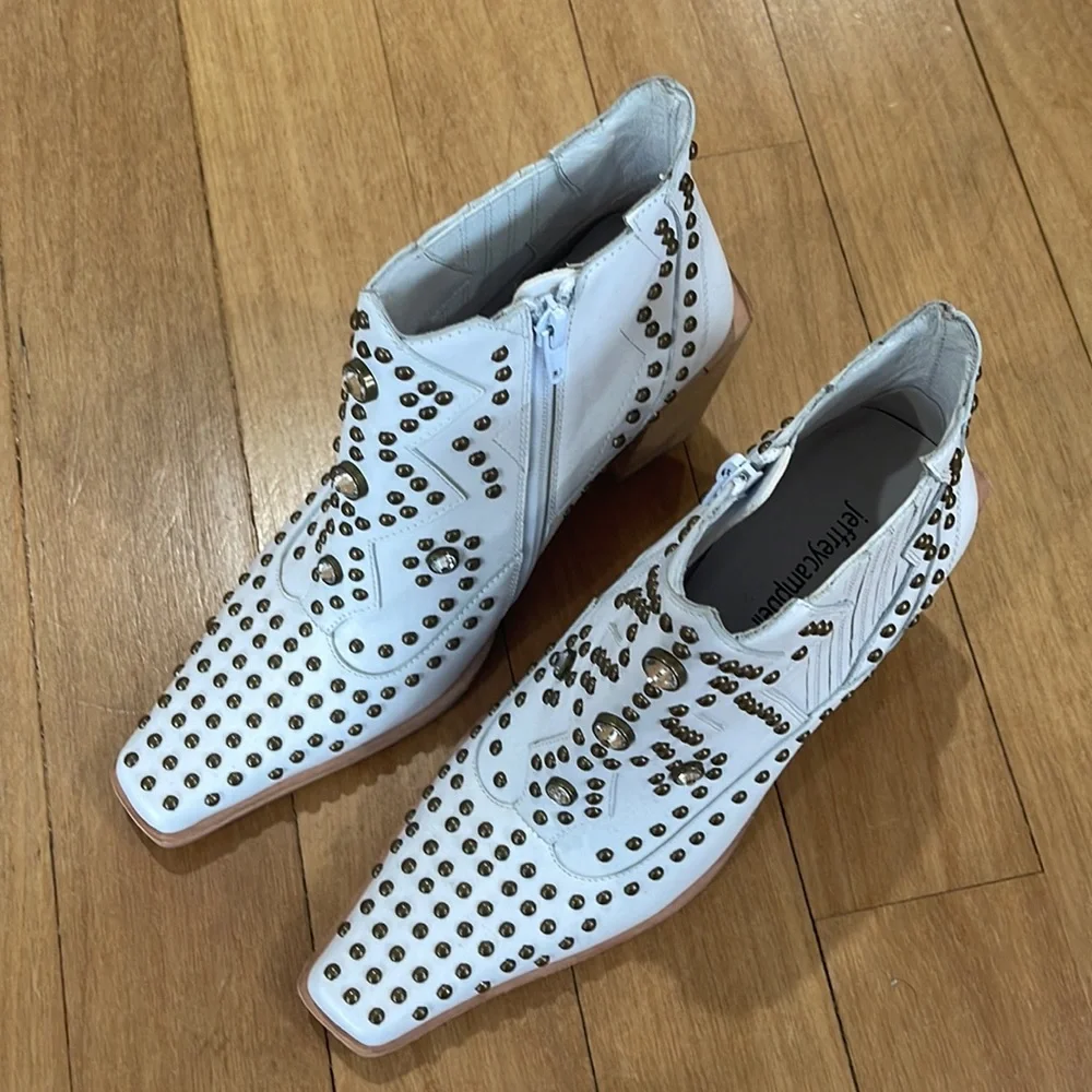 Jeffery Campbell studded boots - Picture 2 of 4